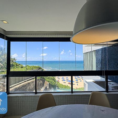 Apartamento Completo Com Vista Mar E Pe Na Areia Салвадор Екстер'єр фото