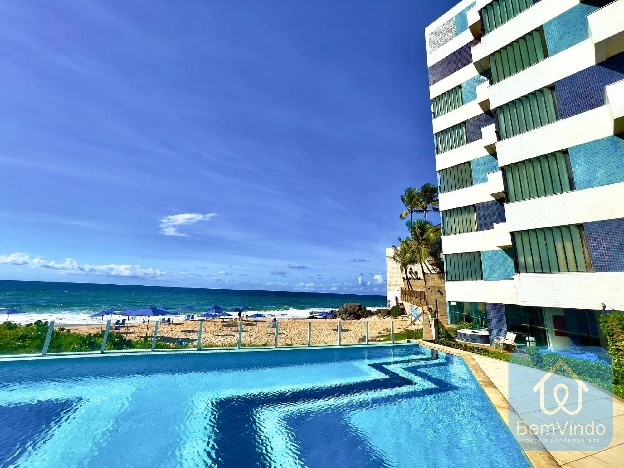 Apartamento Completo Com Vista Mar E Pe Na Areia Салвадор Екстер'єр фото
