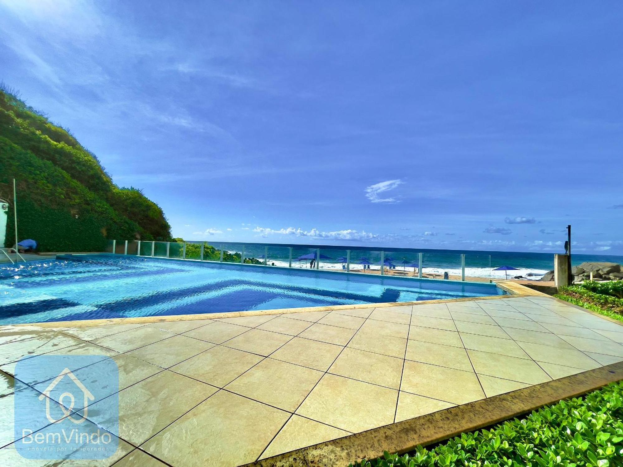 Apartamento Completo Com Vista Mar E Pe Na Areia Салвадор Екстер'єр фото