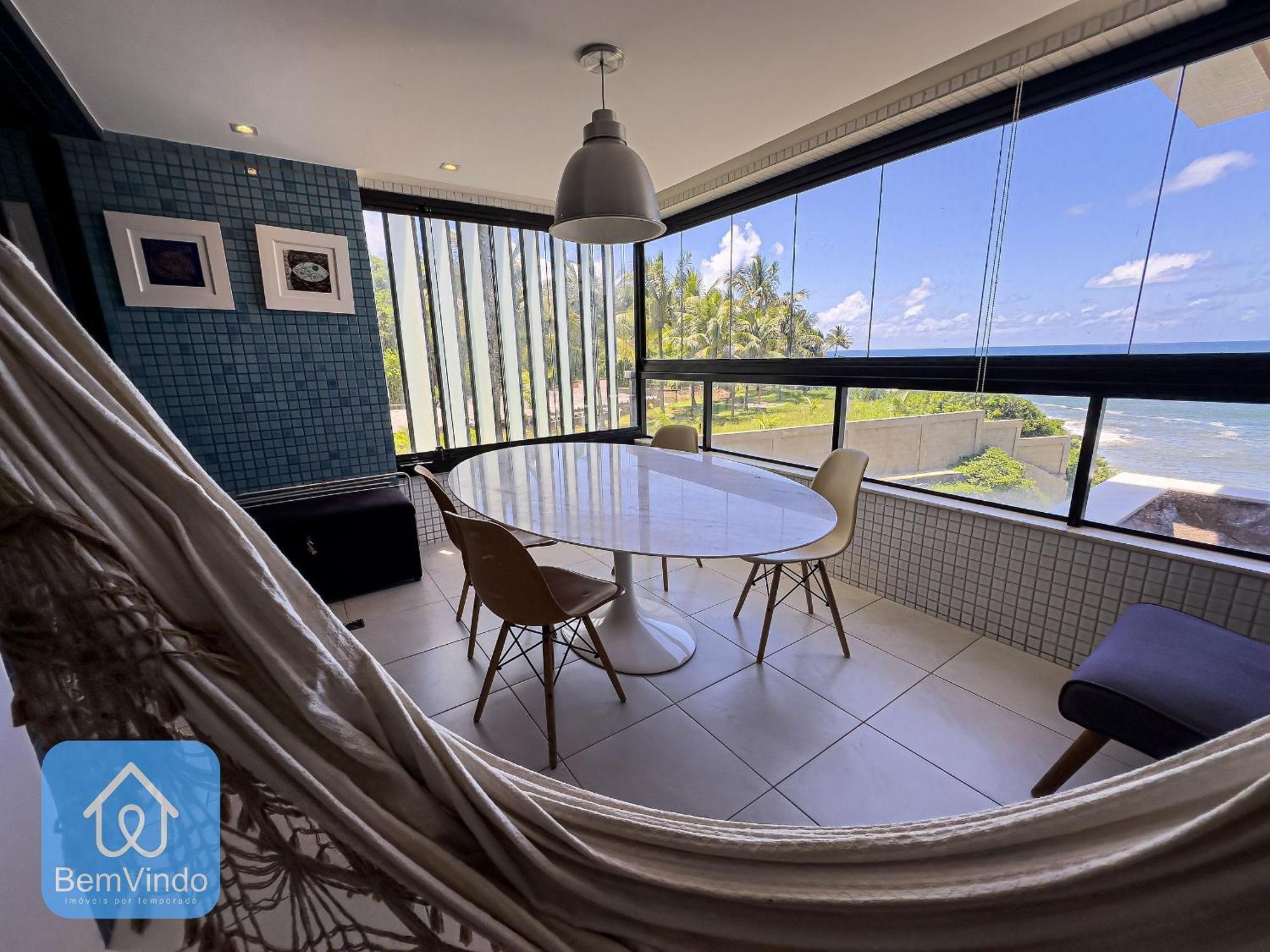 Apartamento Completo Com Vista Mar E Pe Na Areia Салвадор Екстер'єр фото