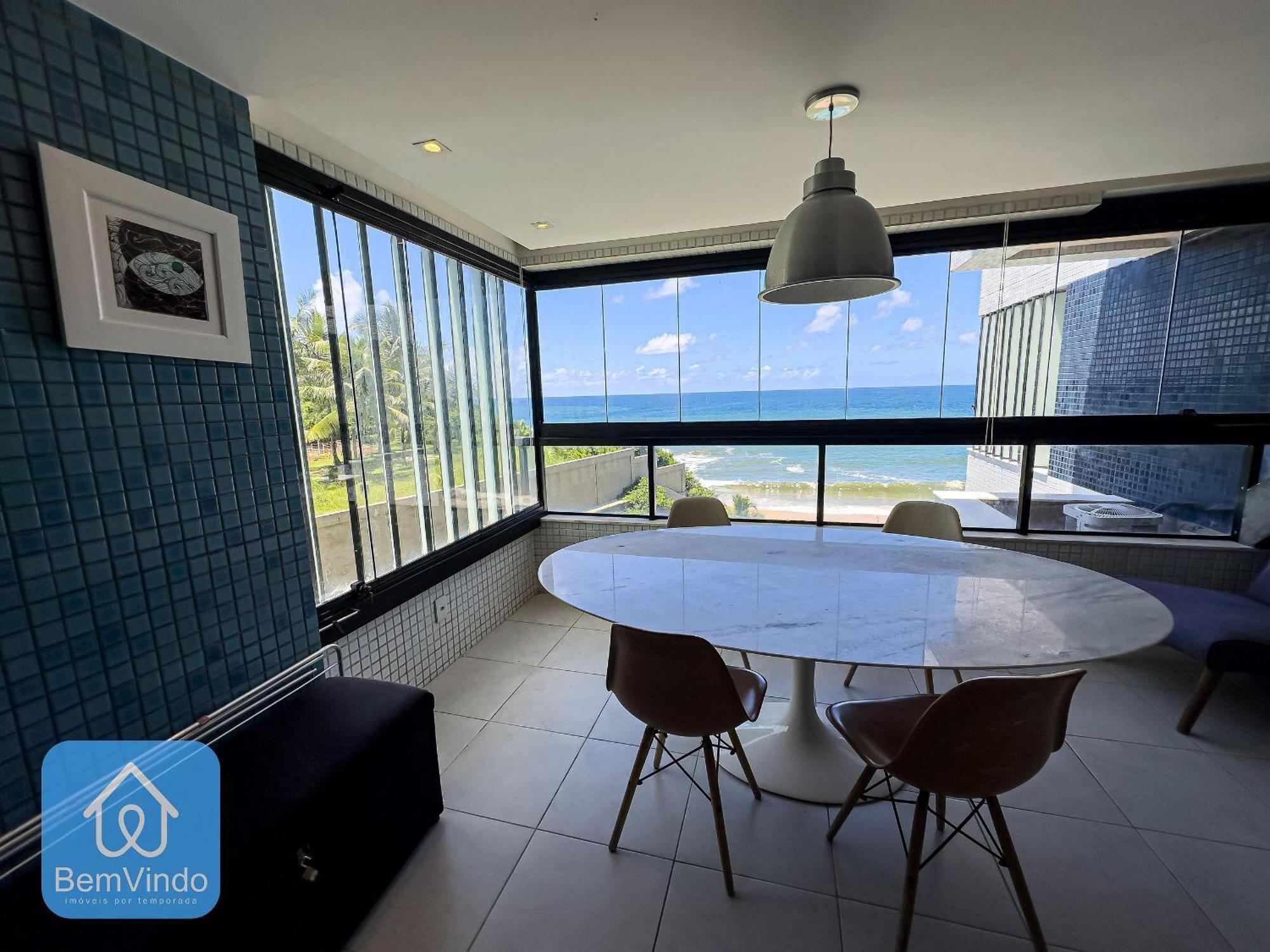 Apartamento Completo Com Vista Mar E Pe Na Areia Салвадор Екстер'єр фото