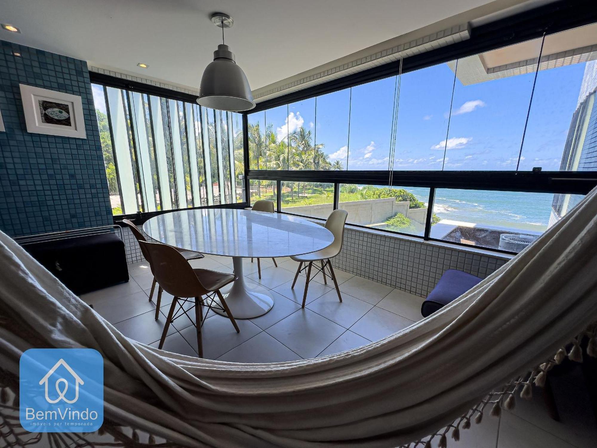 Apartamento Completo Com Vista Mar E Pe Na Areia Салвадор Екстер'єр фото