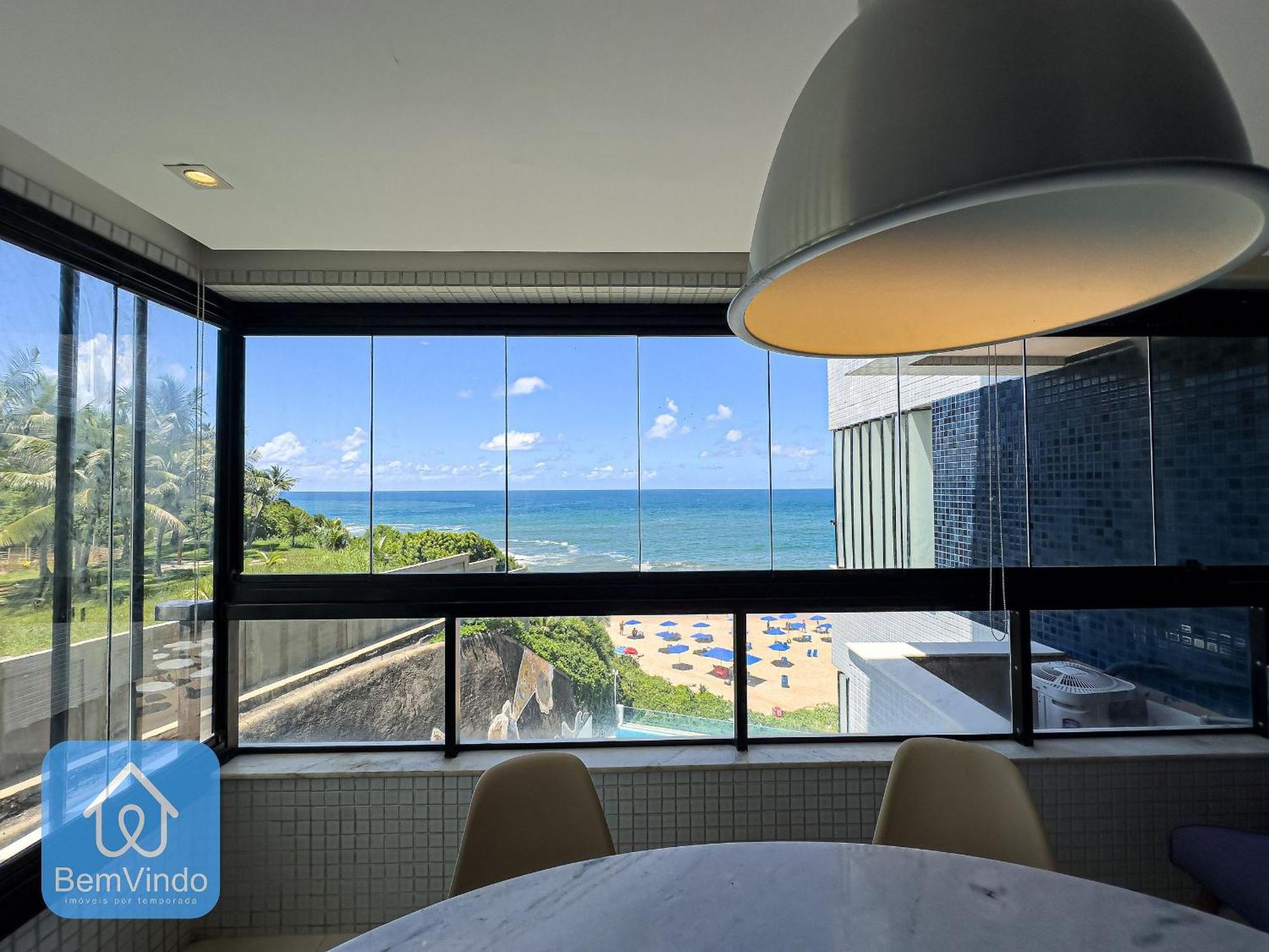 Apartamento Completo Com Vista Mar E Pe Na Areia Салвадор Екстер'єр фото