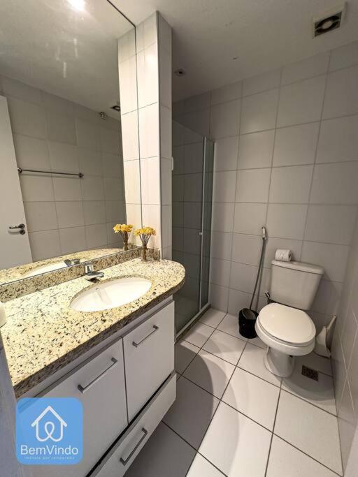 Apartamento Completo Com Vista Mar E Pe Na Areia Салвадор Екстер'єр фото