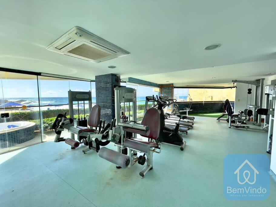 Apartamento Completo Com Vista Mar E Pe Na Areia Салвадор Екстер'єр фото